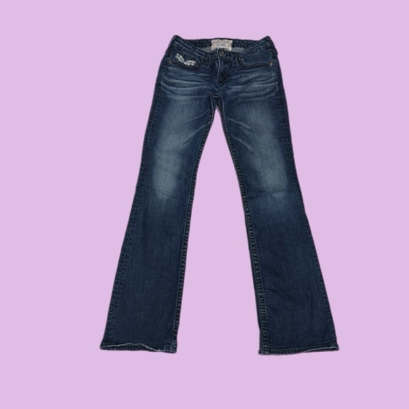 Big Star “Liv Boot” Bootcut Jeans Low-Rise in Blue Sz 27 L - Picture 1 of 10